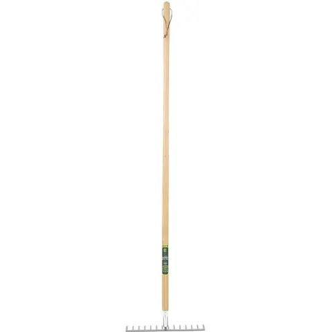 Kew Gardens Carbon Steel Soil Rake – image 1