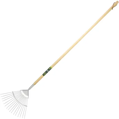 Kew Gardens Stainless Steel Neverbend Flexo Rake 1.3m – image 1
