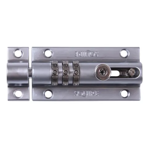 Henry Squire 3 Wheel Recodeable Combination Bolt Lock – image 1