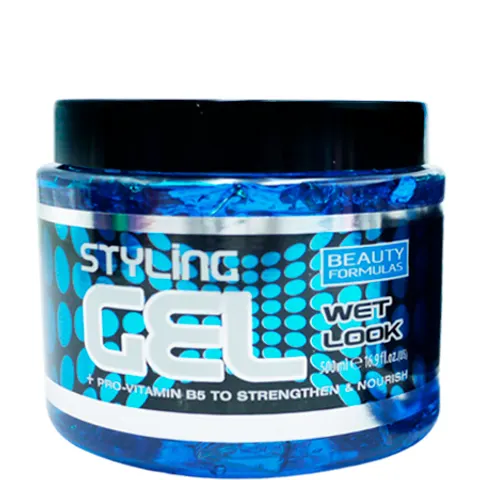 Beauty Formulas Styling Gel Wet Look 500ml – image 1