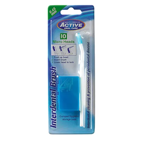 Beauty Formulas Interdental Brush - Handle + 10 Brush Heads – image 1
