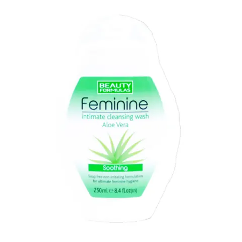 Beauty Formulas Aloe Vera Intimate Cleanser 250ml – image 1
