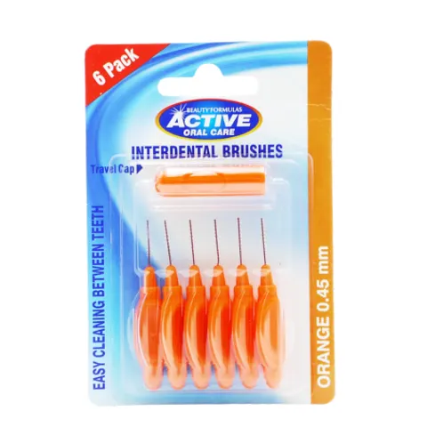Beauty Formulas Interdental Brushes 0 45mm - 6 pcs – image 1