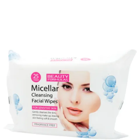 Beauty Formulas Micellar Cleansing Wipes - 25 pcs – image 1