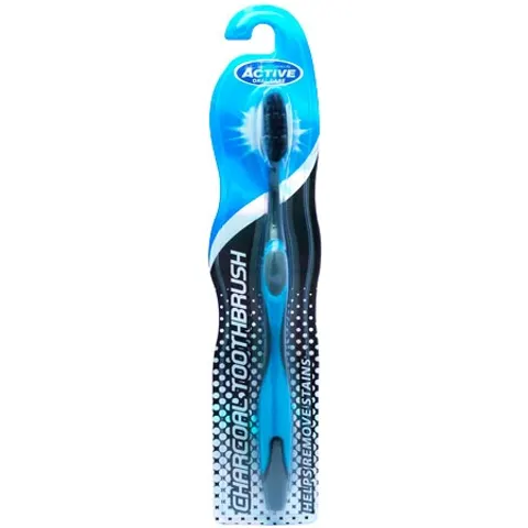Beauty Formulas Active Charcoal Toothbrush – image 1