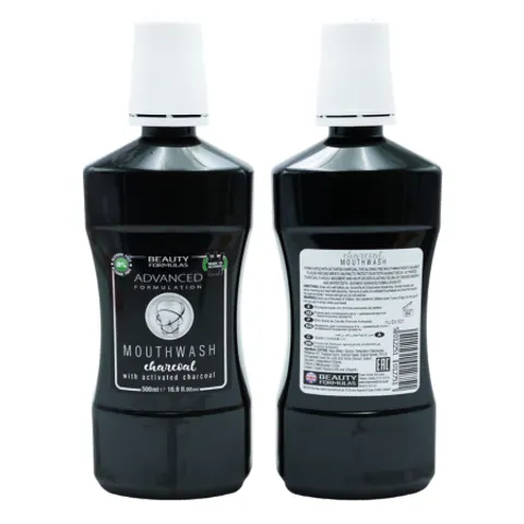Beauty Formulas Houtskool Mondwater - 500ml – afbeelding 1