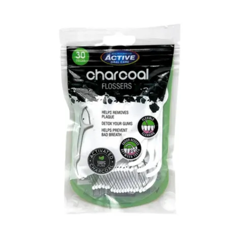 Beauty Formulas Charcoal Dental Floss - 30 pcs – image 1