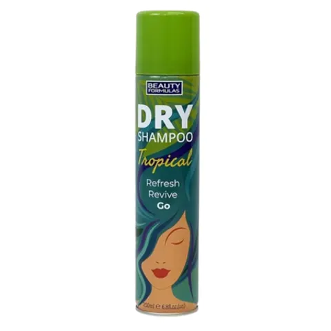 Beauty Formulas Tropical Refresh Revive Go Dry Shampoo - 200 ml – immagine 1