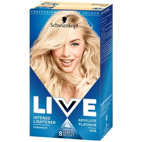 Schwarzkopf Live XXL Absolute Platinum 00A – Silver – image 1