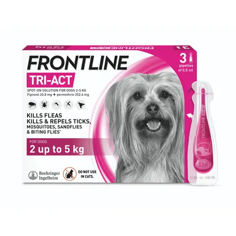 Frontline Tri-Act - Medium Dog - 3 Pipettes – image 1