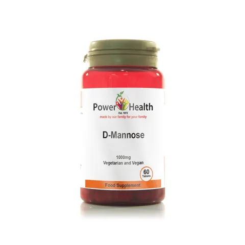 Power Health D-Mannose 1000mg 60 tablets – image 1