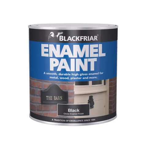 Blackfriar Enamel Paint Gloss White 125ml – image 1