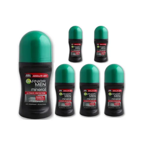 Garnier Roll On 50ml For Men Absolute Dry Deodorant – afbeelding 1