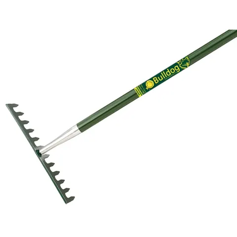 Bulldog Evergreen Garden Soil Rake – image 1