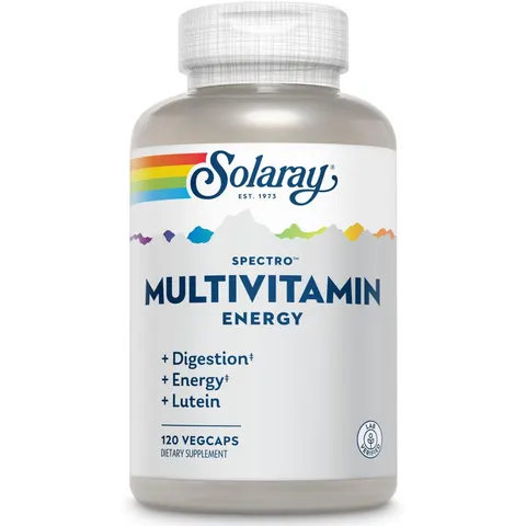 Solaray Spectro Energy Multivitamin 120 Capsules – image 1