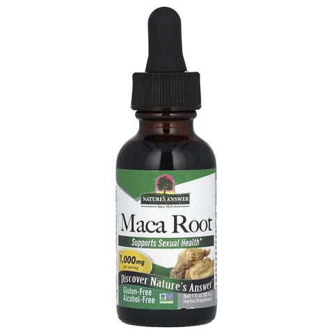 Natures Answer Maca estratto liquido - 30ml - 1000mg – immagine 1