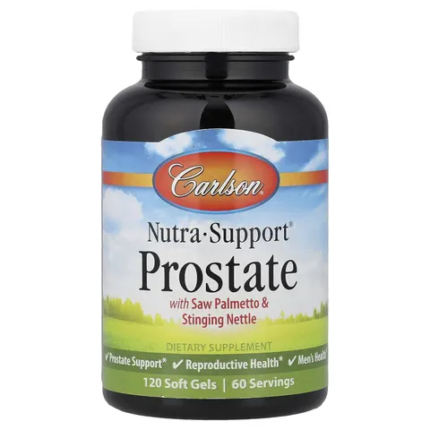 Carlson, Nutra-Support Prostate, 120 Soft Gels – image 1