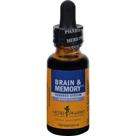 Herb Pharm Brain And Memory Tonic Compound - 1 Oz – image 1