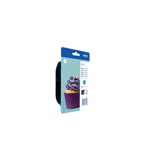 Brother LC-123C - Cyan - Druckerpatrone – LC123CBP – Bild 1