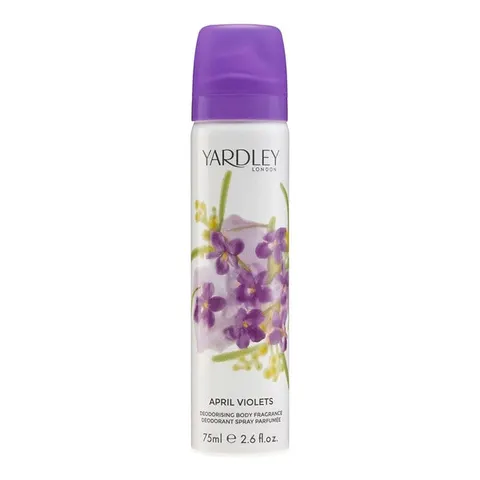 Yardley April Violets Body Spray 75ml – image 1