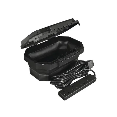 Masterplug Weatherproof Box with 4 Socket & Extension Lead – image 1