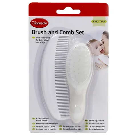 Clippasafe Brush and Comb Set – image 1
