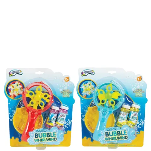 Bubble Tastic Light Up Bubble Whirlwind Assorted – 1 Pc – image 1