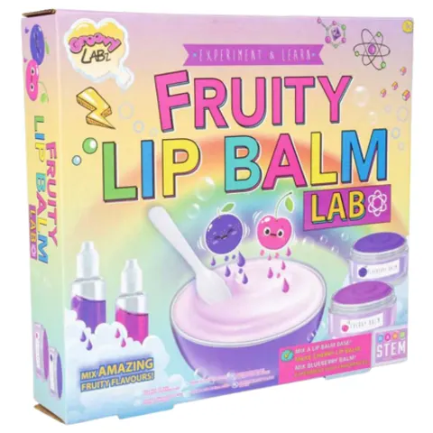 Groovy Labz Experiment & Learn Fruity Lip Balm Lab – image 1