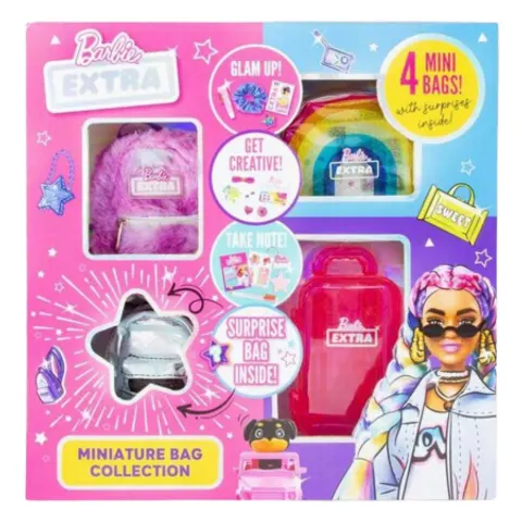 Collezione di mini borse Barbie Extra – 4 pezzi – immagine 1