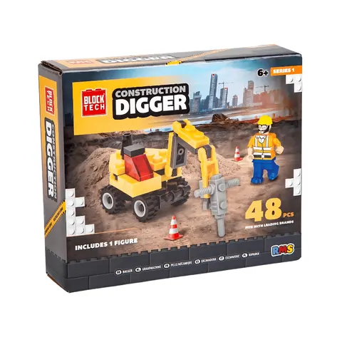 Block Tech Fire Engine Set – image 1