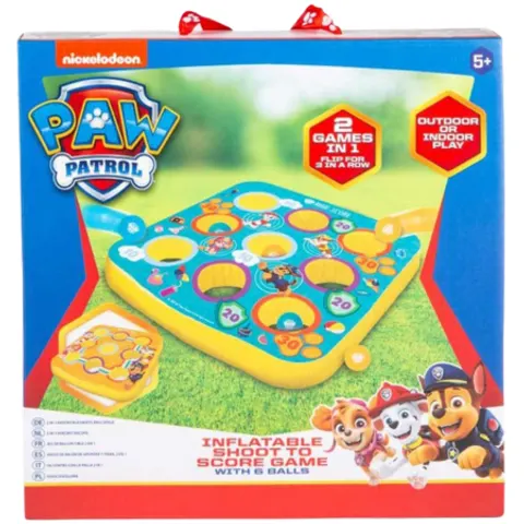 Nickelodeon Paw Patrol Inflatable Target Ball Game – image 1