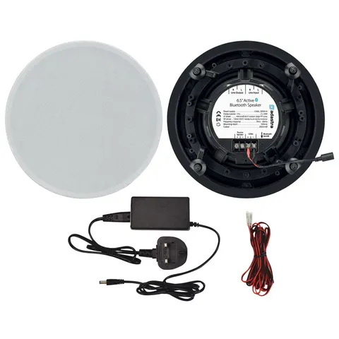 Adastra BCS65S actieve bluetooth plafondluidsprekerset 6,5 inch 2x20W – afbeelding 1
