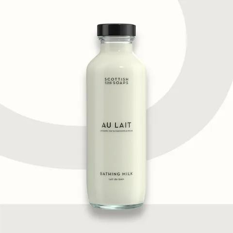 Scottish Fine Soaps Au Lait Bathing Milk 440ml – image 1