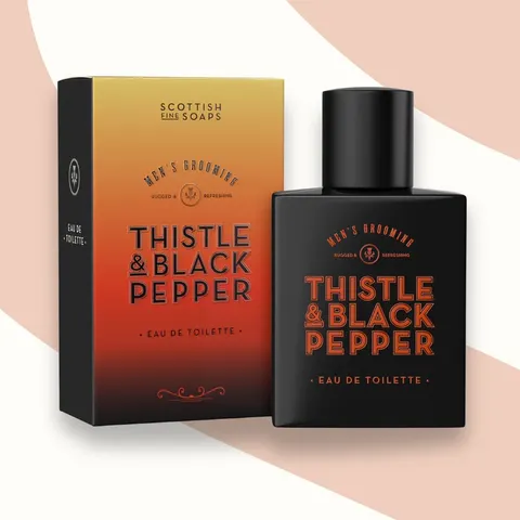 Scottish Fine Soaps Thistle & Black Pepper Eau de Toilette 100ml – image 1