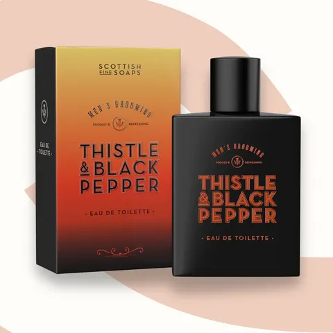Scottish Fine Soaps Thistle & Black Pepper Eau de Toilette 50ml – image 1