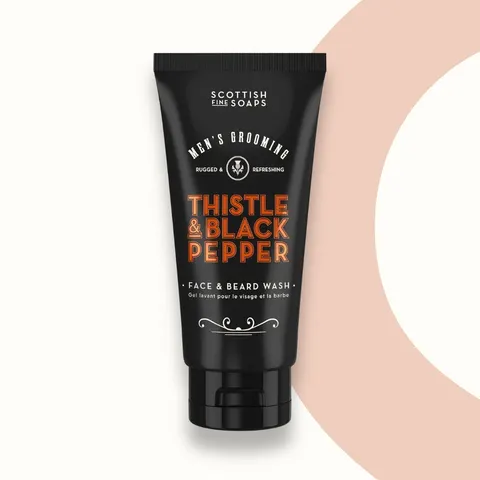 Thistle & Black Pepper Face & Beard Wash 150ml – image 1