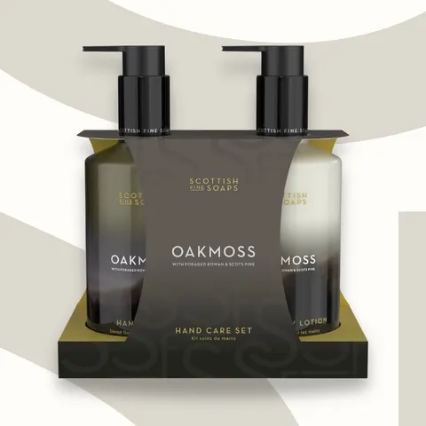 Scottish Fine Soaps Oakmoss Hand Care Set – image 1