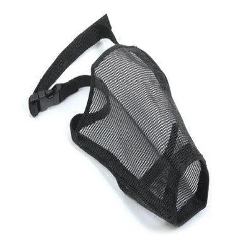 Ancol Mesh Muzzle - Black / 20cm x 15cm – image 1