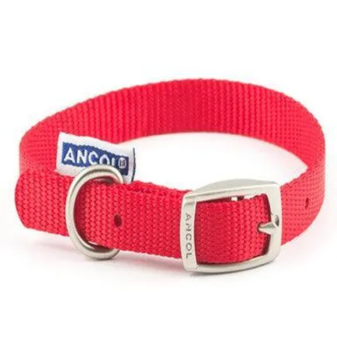 Ancol Viva Collar Red 20-26cm Size 1 – image 1