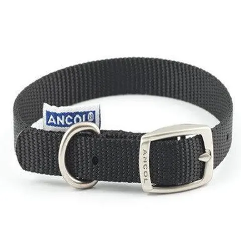 Ancol Viva Collar Black 35-43cm Size 4 – image 1