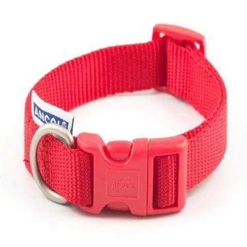 Ancol Adjustable Viva Collar - Red / 30cm - 50cm – image 1