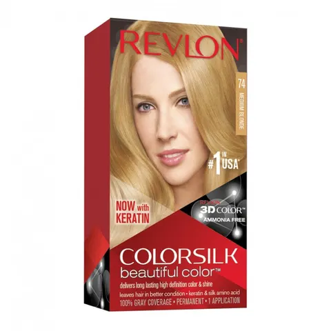 Revlon Colorsilk Tinte #74-Rubio Medio – imagen 1