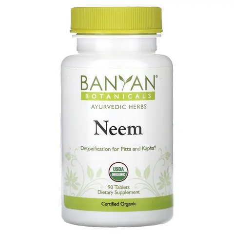 Banyan Botanicals, Neem, 90 Tablets – image 1