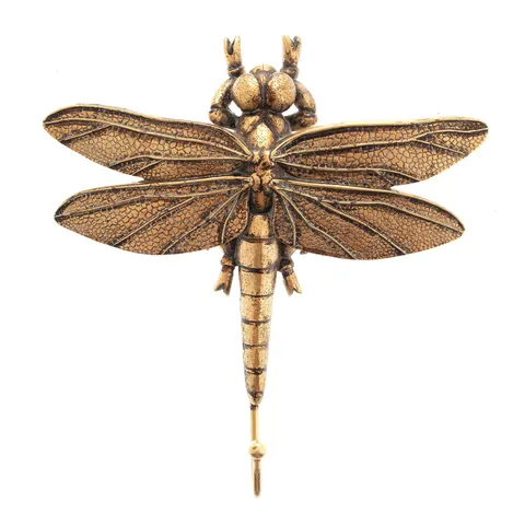 Hestia Resin Dragonfly Wall Hook – image 1