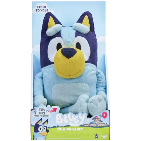 "Bluey S5 Talking Bluey 13"" Plush Toy" – image 1
