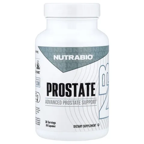 NutraBio, Prostate, 90 Capsules – image 1