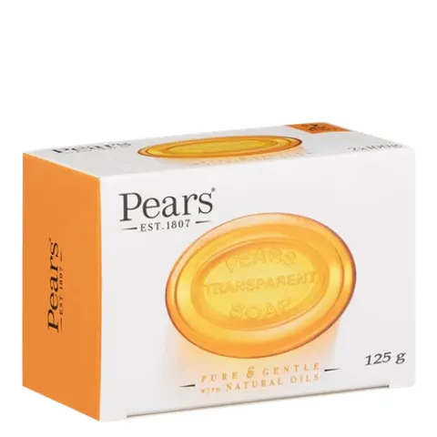 Pears Pure & Gentle Transparent Soap Bar – 125 g – image 1