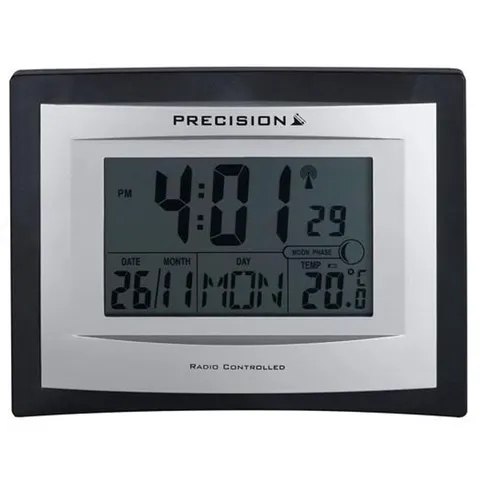 Precision LCD Radio Controlled Clock – image 1