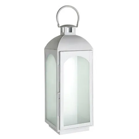 White Wash Large Lantern | Farol – image 1