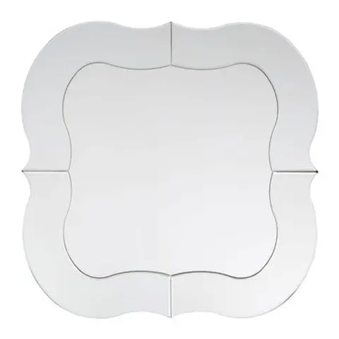 Silver Rounded Wall Mirror | Katelyn – image 1